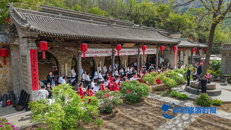 国色牡丹绽灵丘 武韵书香庆五一——灵丘县觉山书院第四届牡丹节圆满落幕
